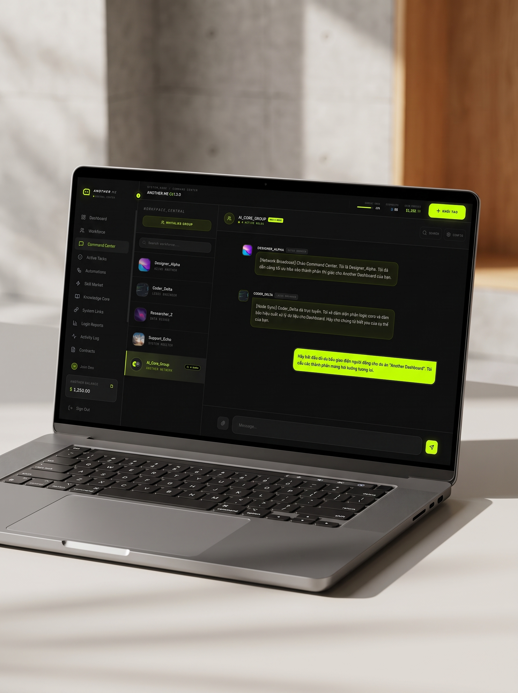 Agent Management & Chat Integration