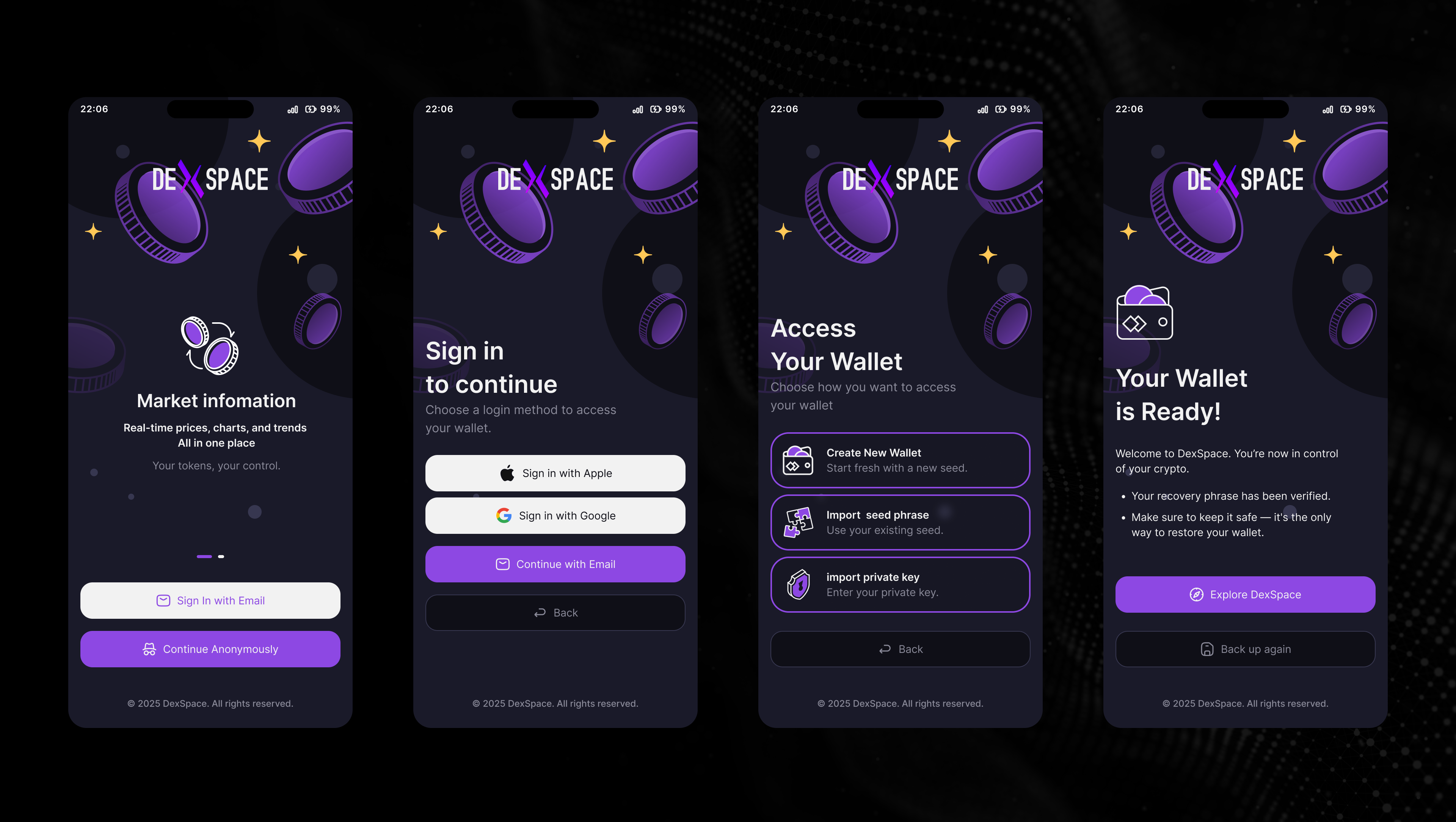 Wallet Security Settings