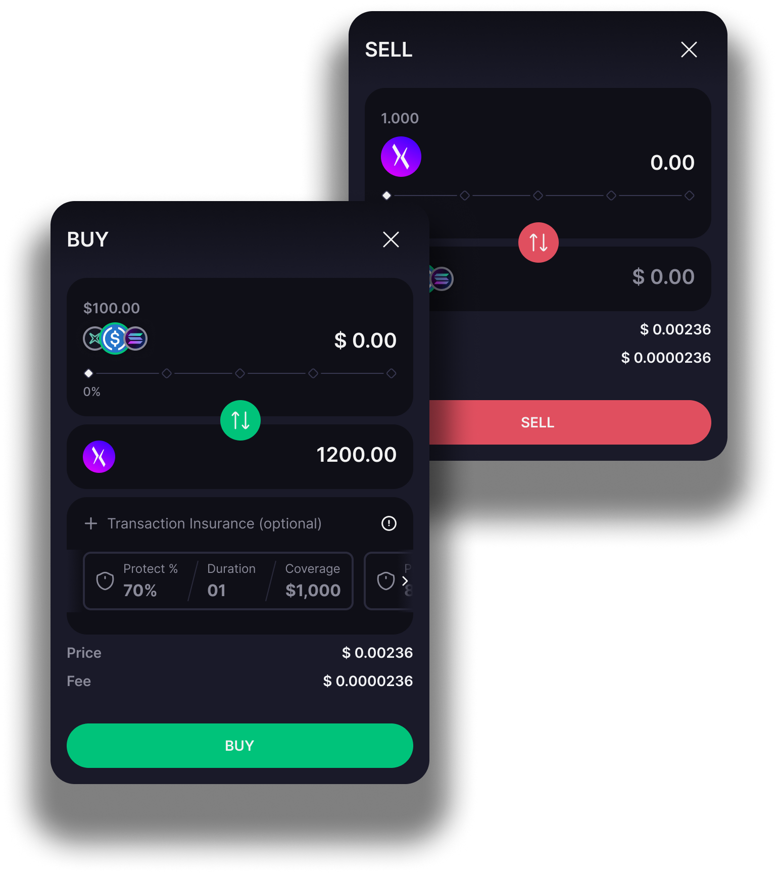 Token Swap Interface